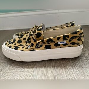 Vans Platform Leopard Slip-Ons